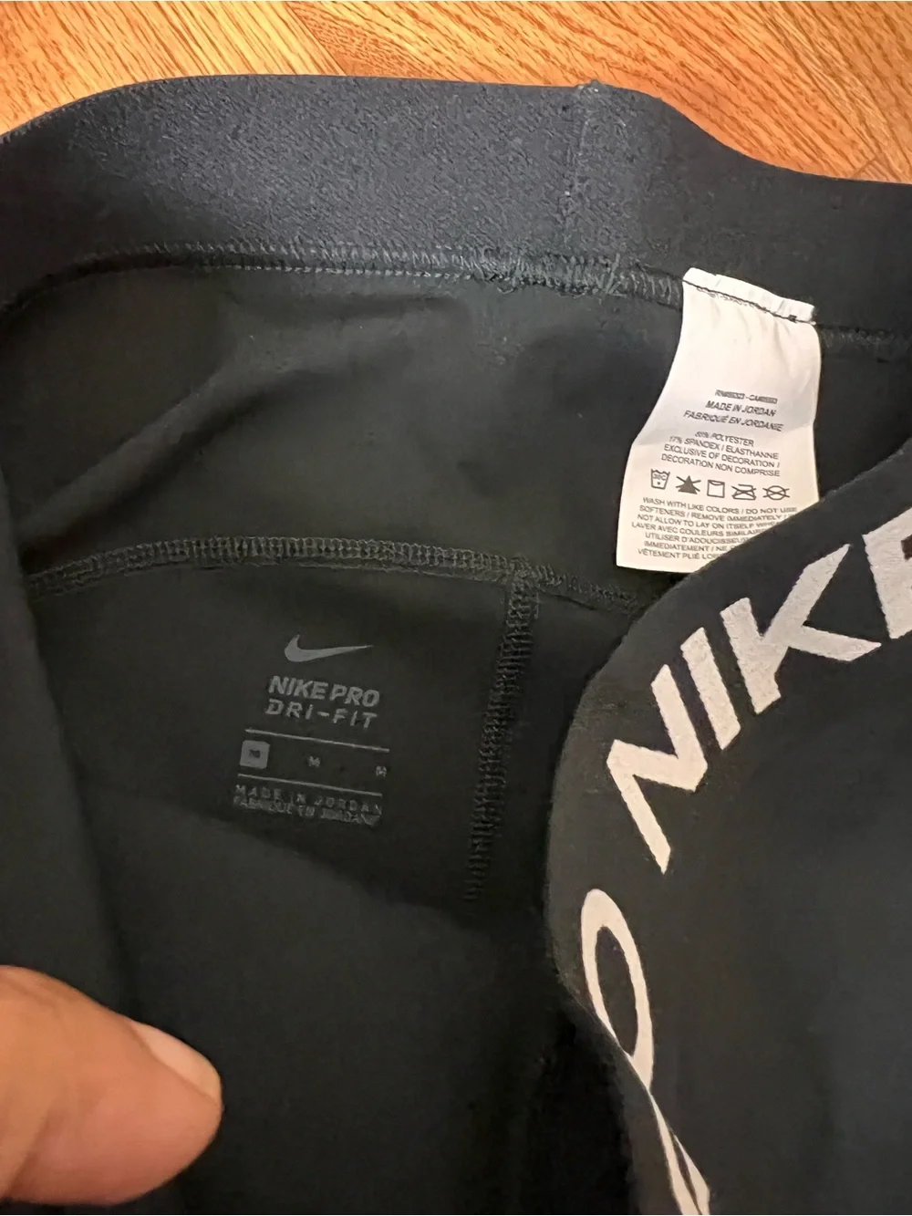 Nike Black Pro Compression Bike Shorts